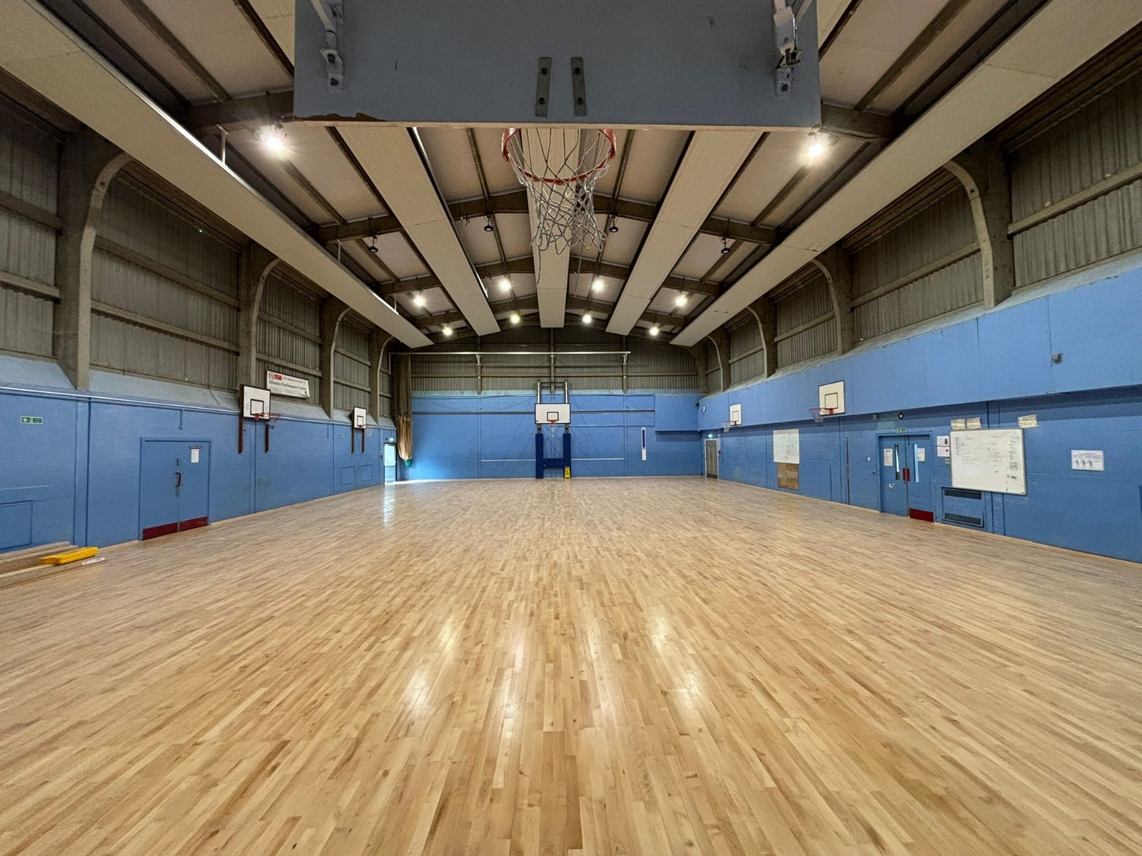 Sports Hall Floor Sanding