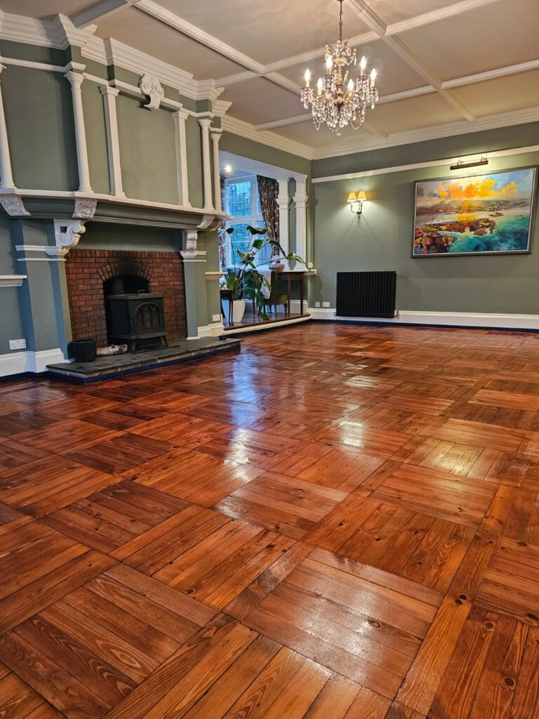 Wood Floor Restoration in Bristol, Somerset